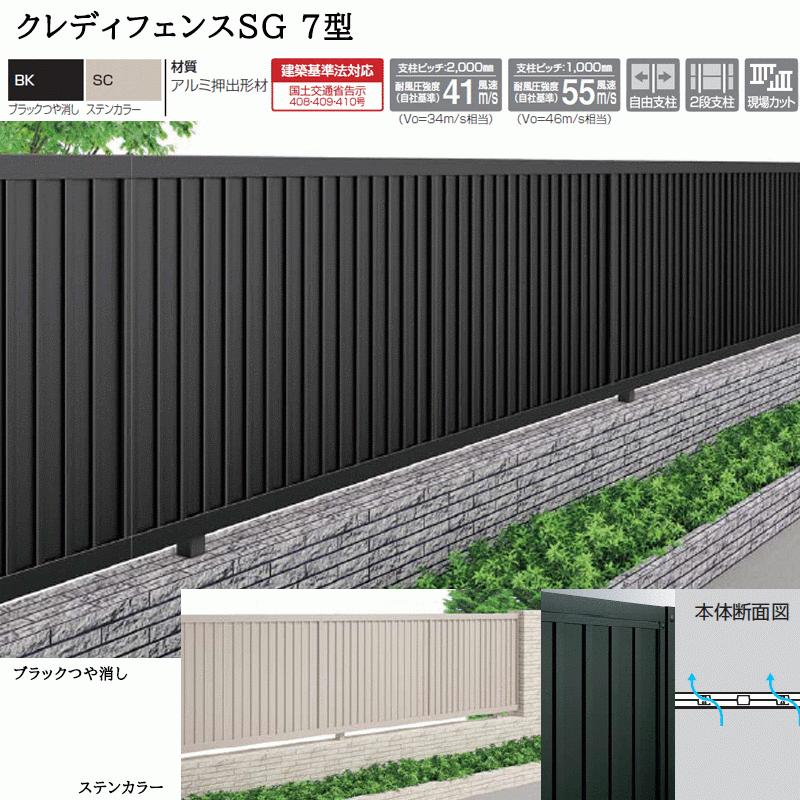 四国化成 クレディフェンスSG 7型 本体 H1000×W1998 CSGF7-1020 1枚の画像