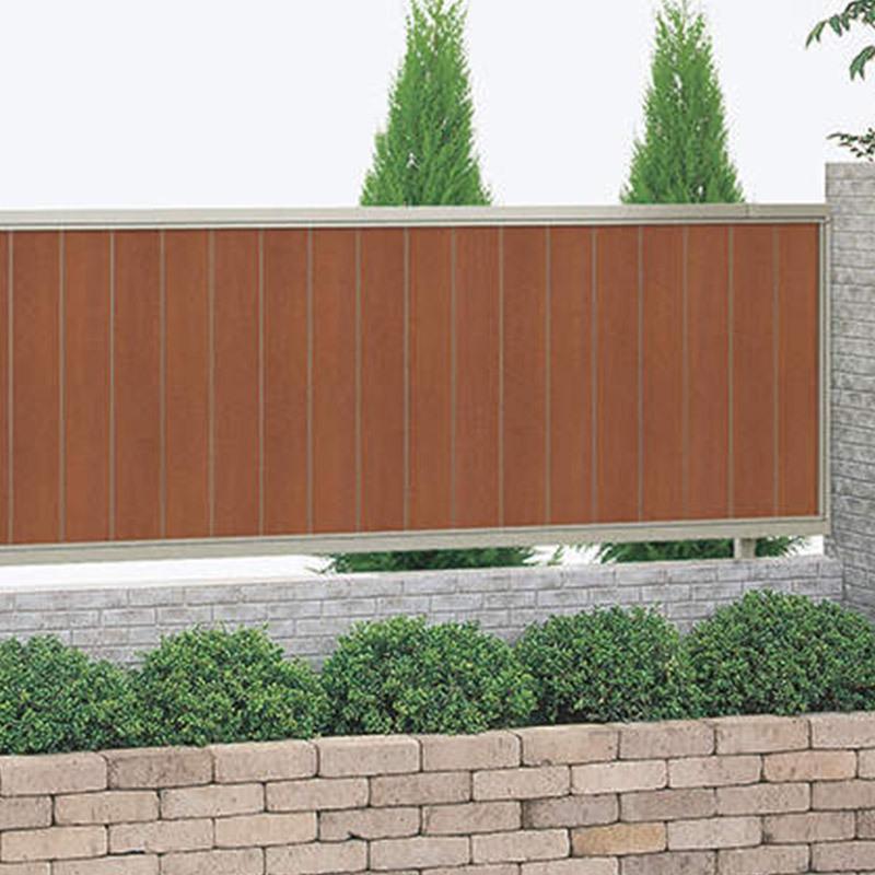 四国化成 クレディフェンスHG 14型 本体 H600×W1998 片面仕上 木彫