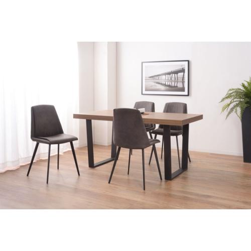 AZUMAYA (東谷) 家具 ラルジュ チェア ダイニングチェア ライトグレー 完成品 PC-360LGY 未使用品 東谷 『代引不可』東谷 ラルジュ チェア ライトグレー PC-360LGY『送料