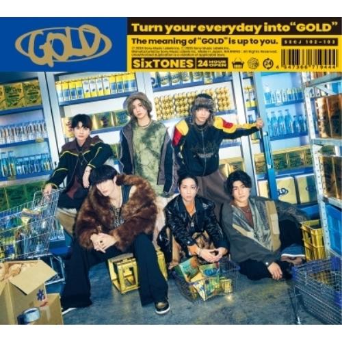 CD/SixTONES/GOLD (CD+DVD) (初回盤B)