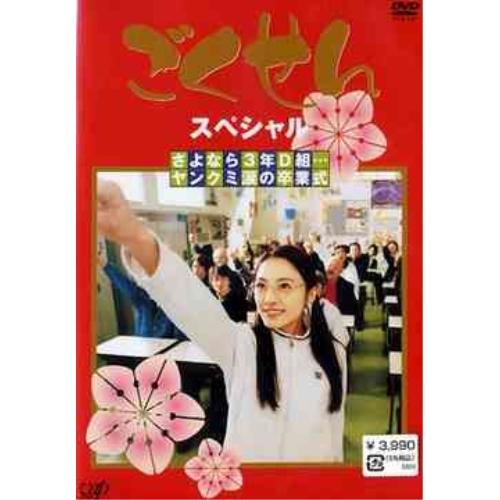 DVD/国内TVドラマ/ごくせんスペシャル 「さよなら3年D組・・・ヤンクミ