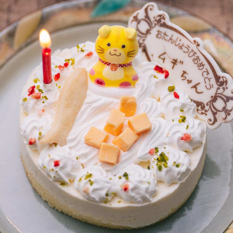 新商品 ねこちゃん大好き 猫用ケーキ 誕生日ケーキ ネコ用 レアチーズ ペットケーキ バースデーケーキ Neko Cat Cake