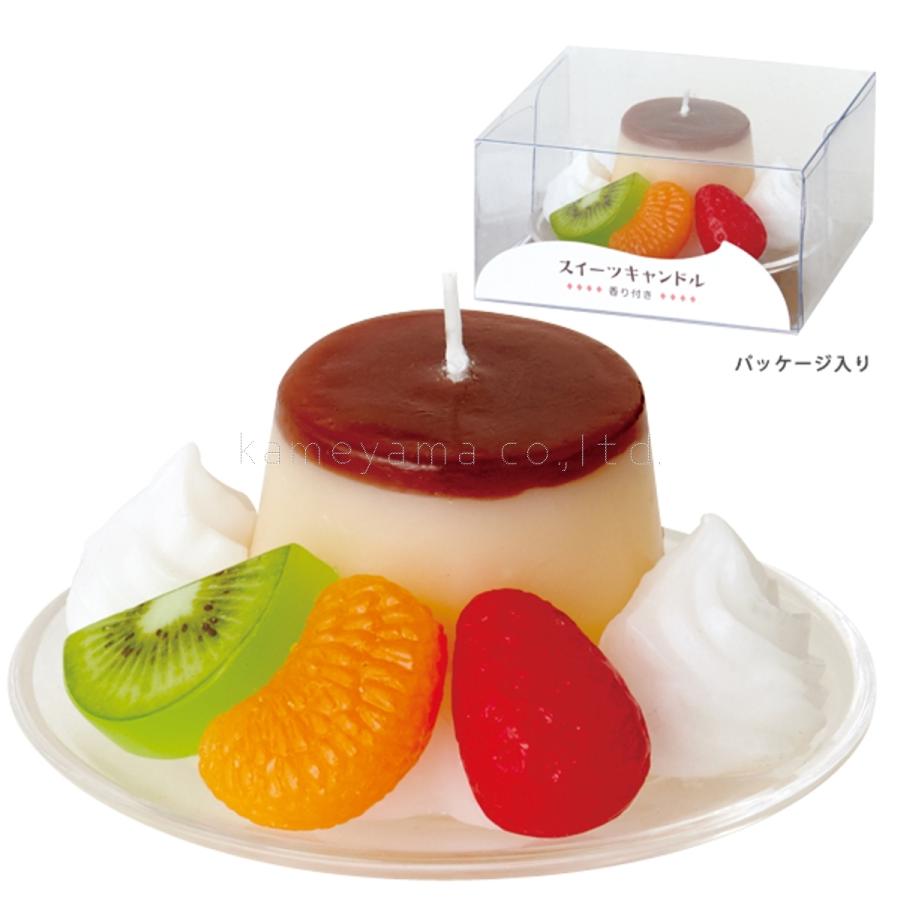 kameyama 超美品の candle 68％以上節約 カメヤマ スイーツキャンドル プリンアラモード パーティーキャンドル