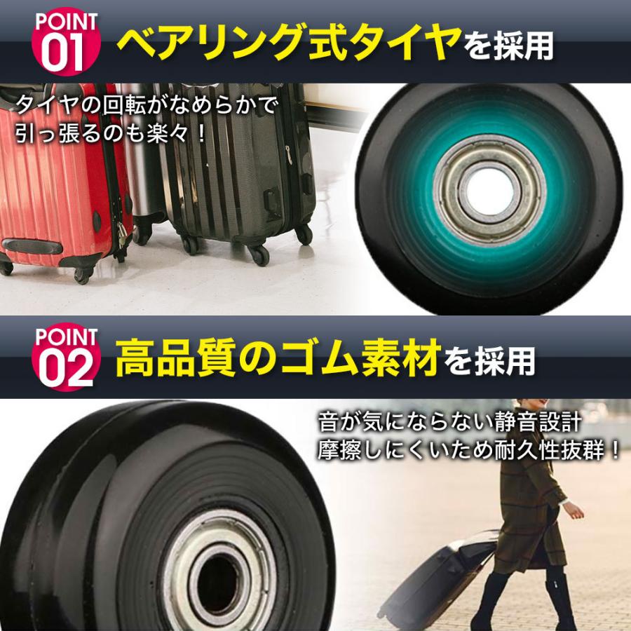 スーツケース タイヤ 交換 キャスター 修理 キット 車輪 4個セット キャリーケース 部品 取り替え :HD-047:HIGHER DAYS - 通販 - Yahoo!ショッピング スーツケース タイヤ 交換 キャスター 修理 キット 車輪 4個セット キャリーケース 部品 取り替え :HD-047:HIGHER DAYS - 通販 - Yahoo!ショッピング