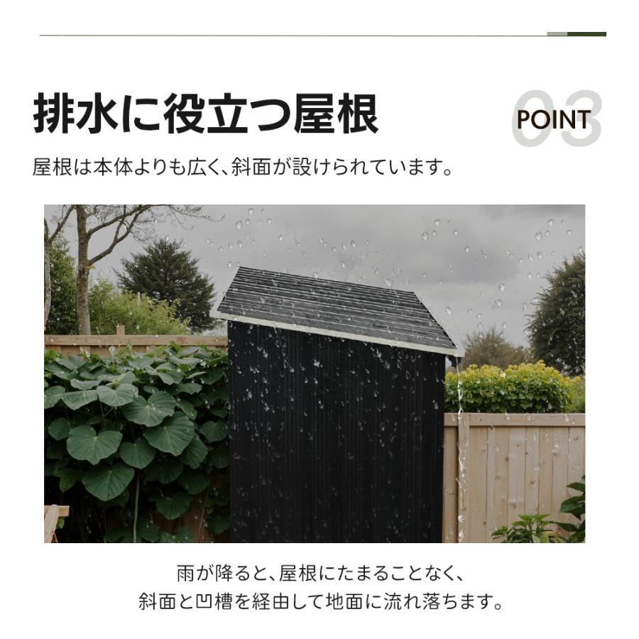 新登場！薪小屋＆収納庫 屋外 屋根付き 薪ラック 耐荷重300KG　BLACK 大人気❣薪小屋＆収納庫 屋外 屋根付 薪ラック 耐荷重300KG 物置