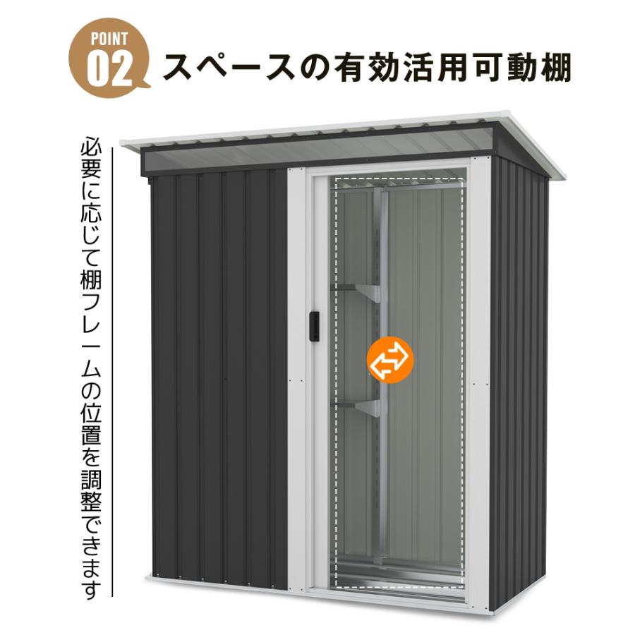 全店5％OFFクーポン配布中】物置 屋外 大型 倉庫 大型物置 戸外収納庫 