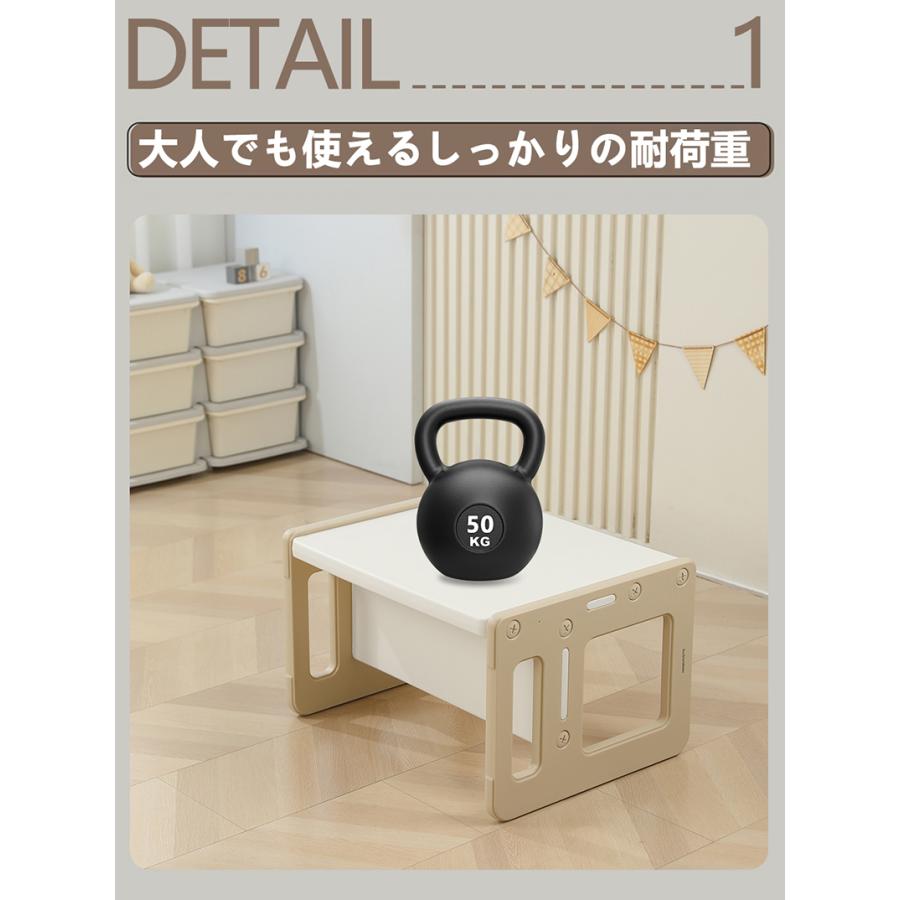 【全品5%OFFクーポン利用！】2タイプ キッズデスク チェア 3点セット 子供用テーブル 子供机 テーブルセット 学習机 本棚 学習デスク 幼児机 子供チェア_9