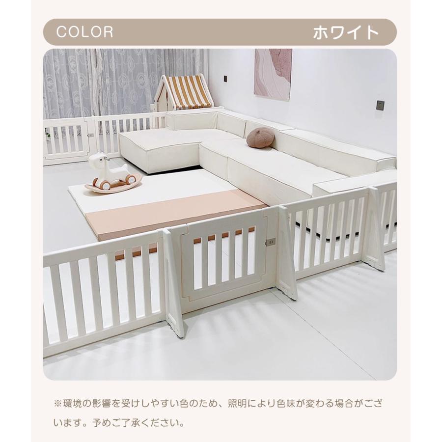 4サイズ】ベビーゲート パーテーション ドア付き ベビーガード 自立式