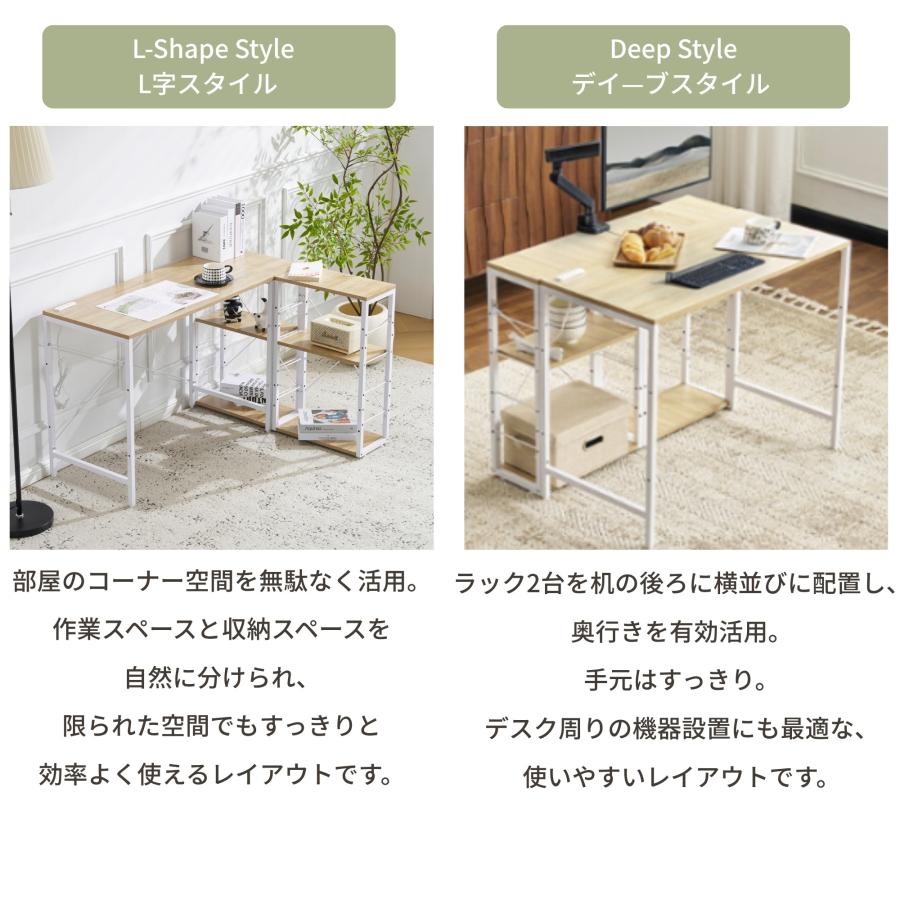 BTM パソコンデスク 分離多用型 デスク ワークデスク シンプルデスク