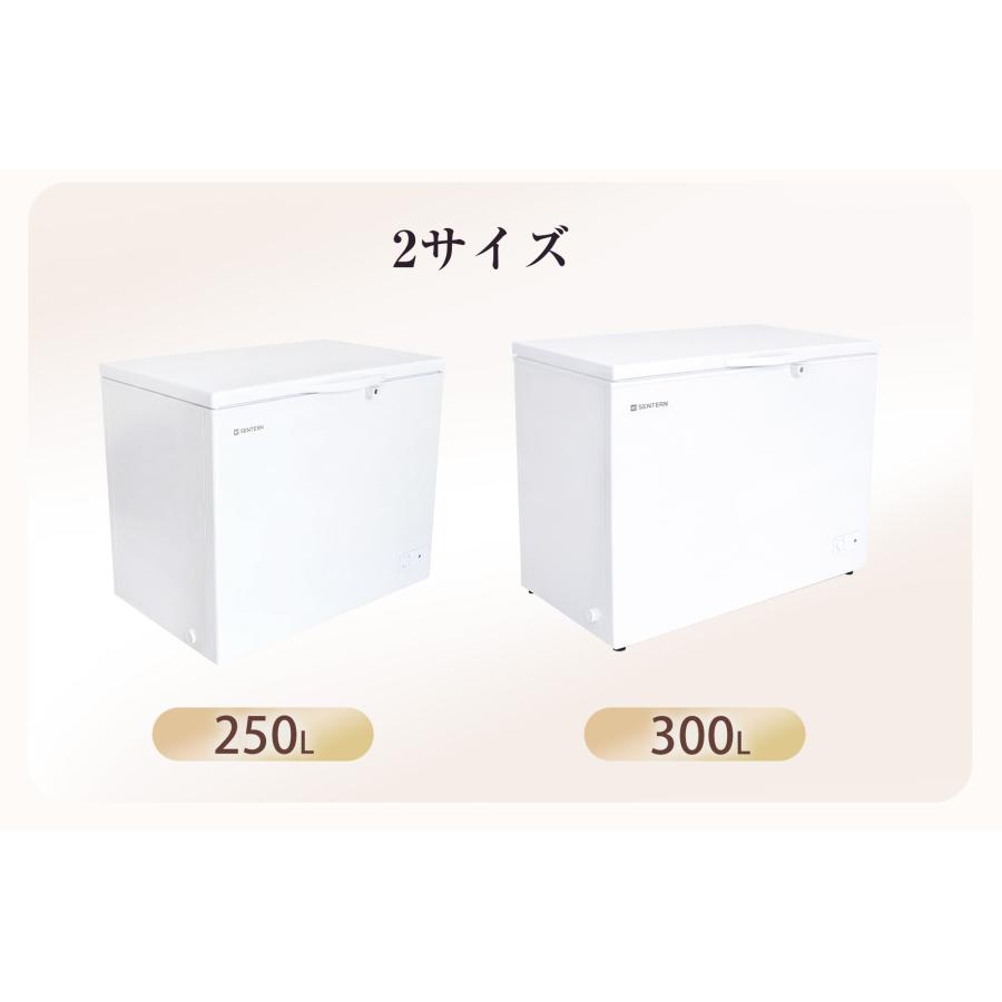 全店5%OFFクーポン配布中】冷凍庫 250L 家庭用 業務用 チェスト