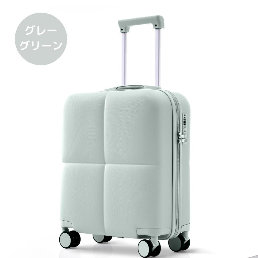 【Mサイズ】TANOBI スタイリッシュ グレー キャリーケース スーツケース 機内持込 軽量 キャリーケース キャリーバッグ Sサイズ M