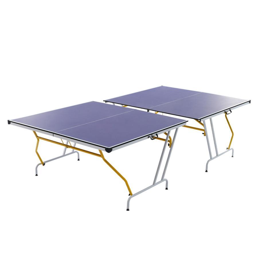 爆買WEEK☆クーポン配布中】卓球台 国際規格サイズ セパレート式 簡単