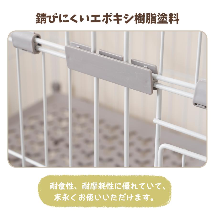 猫 ケージ キャットケージ 3段 トイレ付き 幅広設計 自由組み合わせ 猫