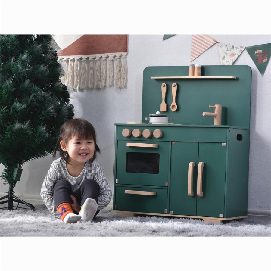 5%OFF☆8/6迄】【限定セール！】☆おままごと キッチン 木製 付属品