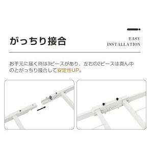 限定セール パイプベッド 折りたたみベッド シングル 組立簡単 ベッド