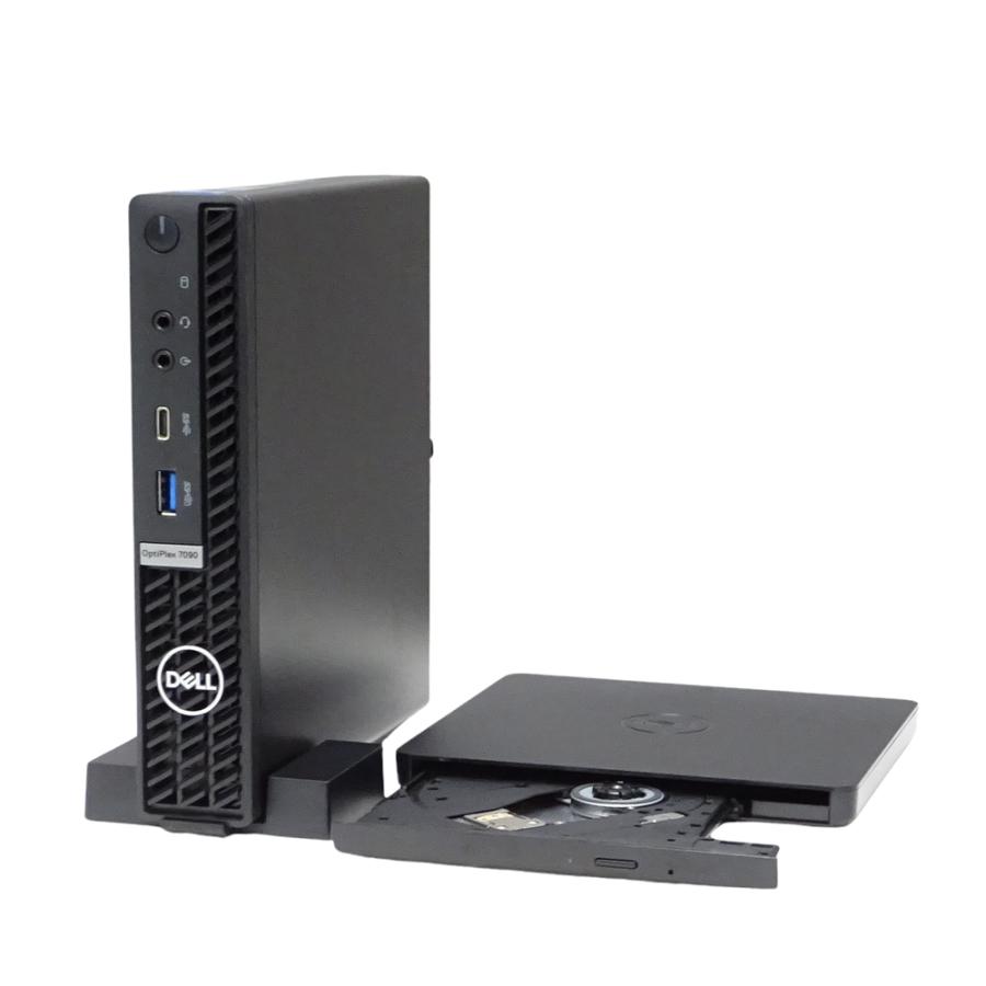 コスパ最強 フルセット Dell デスクトップパソコン モニター付き 中古 Aランク 良品 Win11 Pro 第11世代 i5 OptiPlex 7090 Micro 16GBメモリ 256GB SSD 23インチの画像