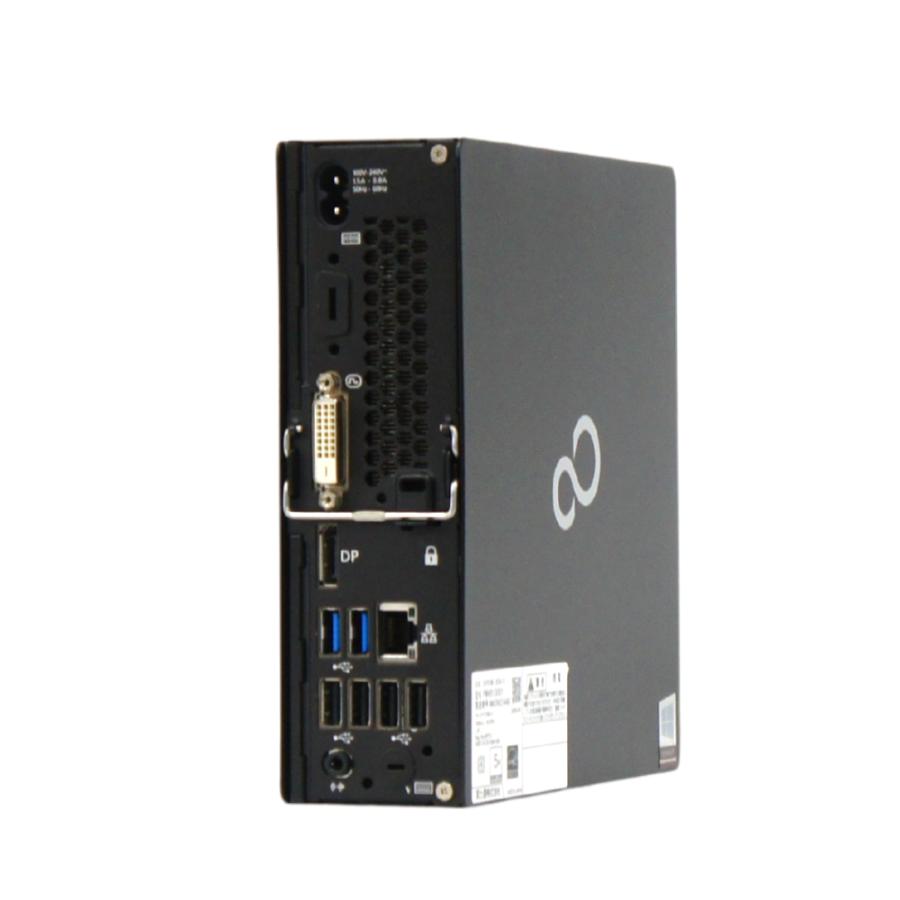 富士通 ESPRIMO Q558 中古デスクトップパソコン 第9世代 Core i5-9500T 8GB SSD256GB Win11 Pro Aランク 良品 手のひらサイズ 小型PCの画像