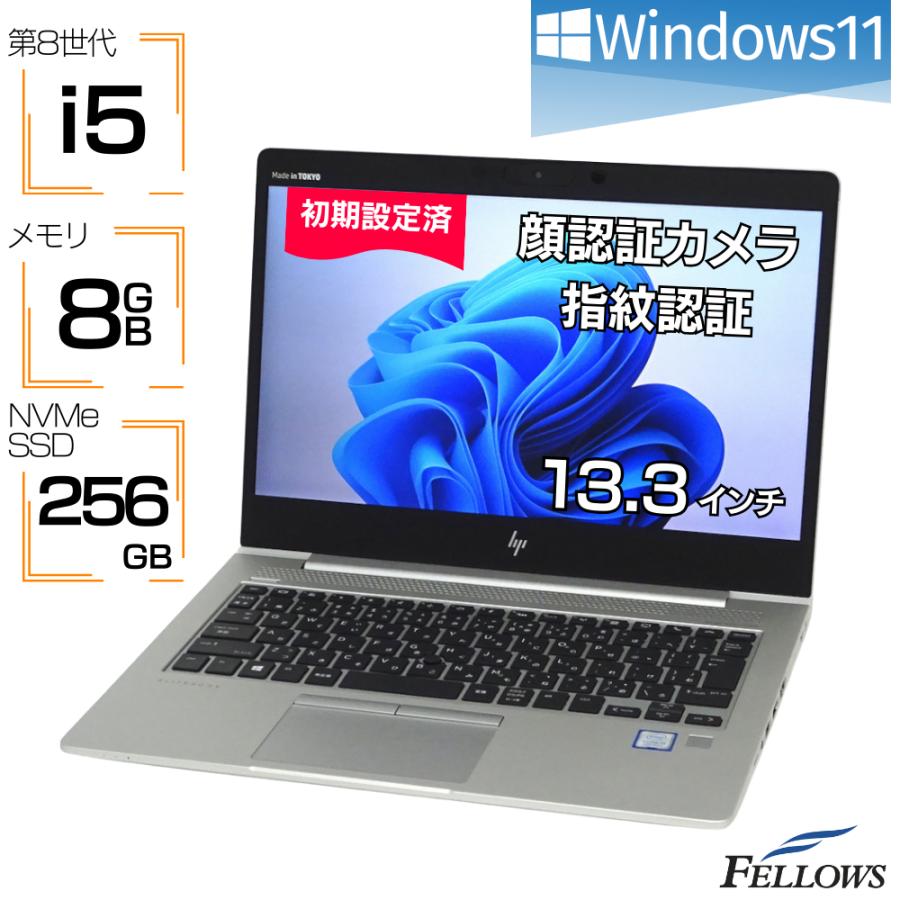 EliteBook ノートパソコン 中古 訳あり B品 Win11 Pro i5 第8