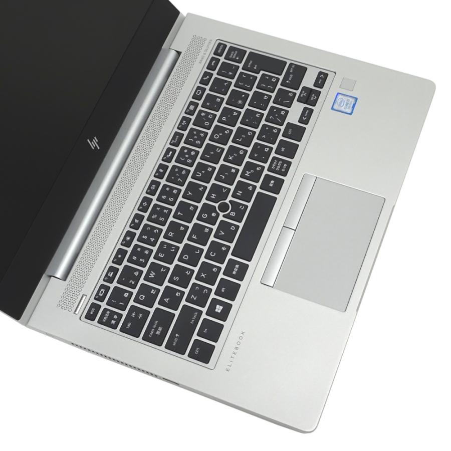 ノートパソコン 中古 Windows11 i5 第8世代 カメラ付き 訳あり HP EliteBook 830 G6 256GB SSD NVMe 8GBメモリ 13.3インチ フルHD Wi-Fi6 指紋 顔認証 中古パソ｜fellows-store｜03