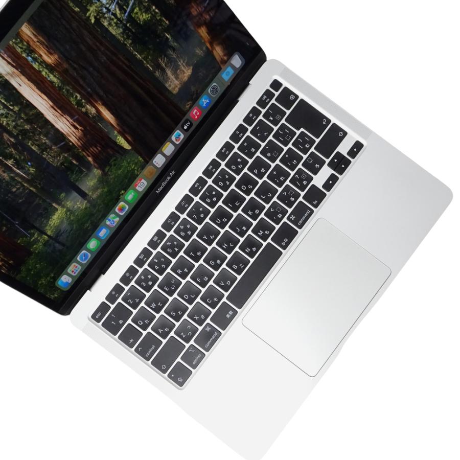 ノートパソコン 中古 Bランク MacBook Air 13インチ A2179 シルバー 第10世代 Core i7 1.2GHz 2TB PCIe SSD 16GBメモリ B5 軽いパソコン ノートPCの画像