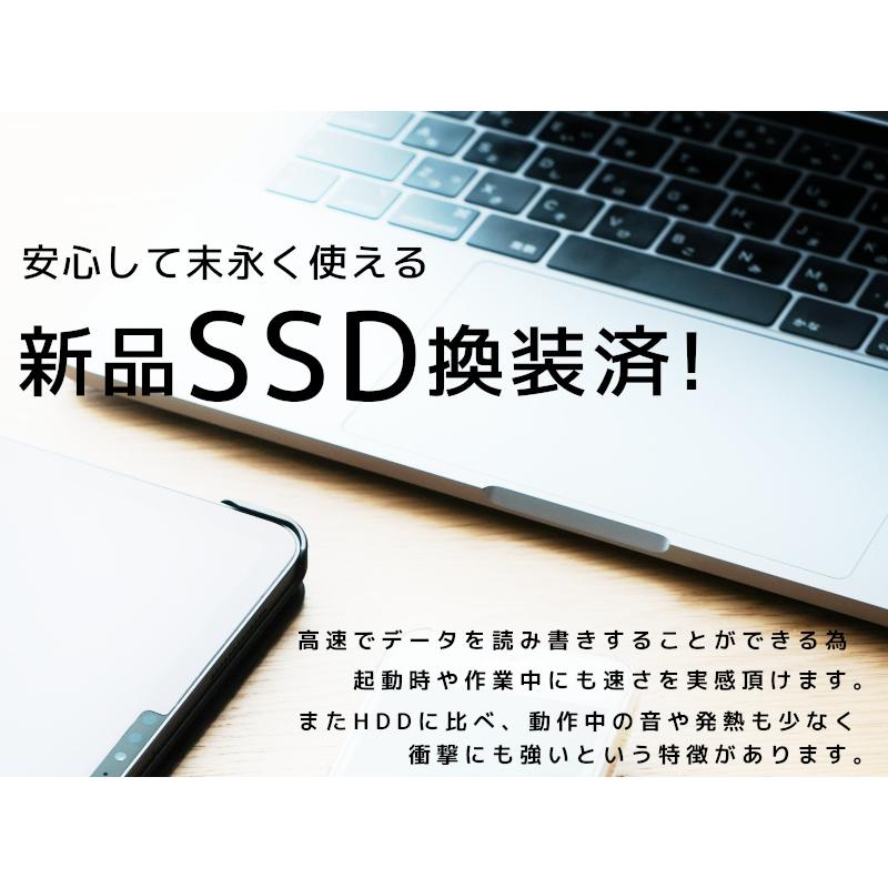 訳あり 中古ノートPC Windows11 新品 512GB SSD NVMe カメラ付き 第10世代 i3 DELL Latitude 15 3510 8GBメモリ 1TB HDD 15.6インチ フルHD テンキー A4｜fellows-store｜13