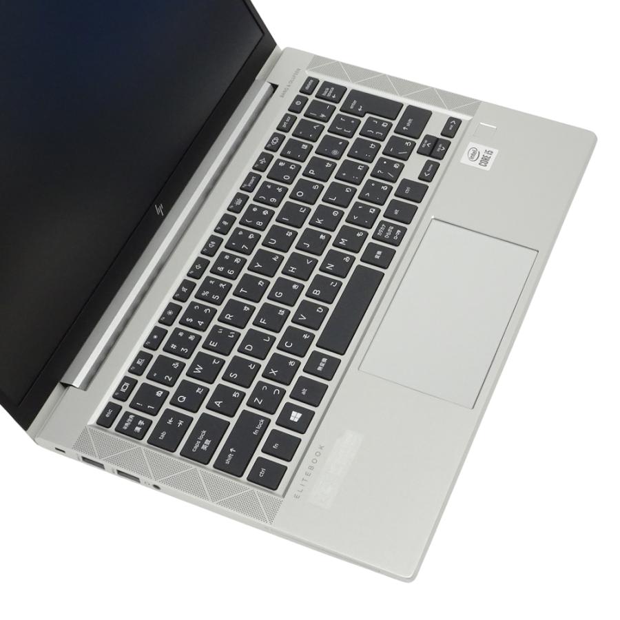 ノートパソコン 中古 Aランク 良品 Win11 Pro i5 第10世代 カメラ付き HP EliteBook 830 G7 8GB 256GB SSD NVMe 13.3インチ フルHD 顔認証 指紋認証 Wi-Fi6 B5の画像