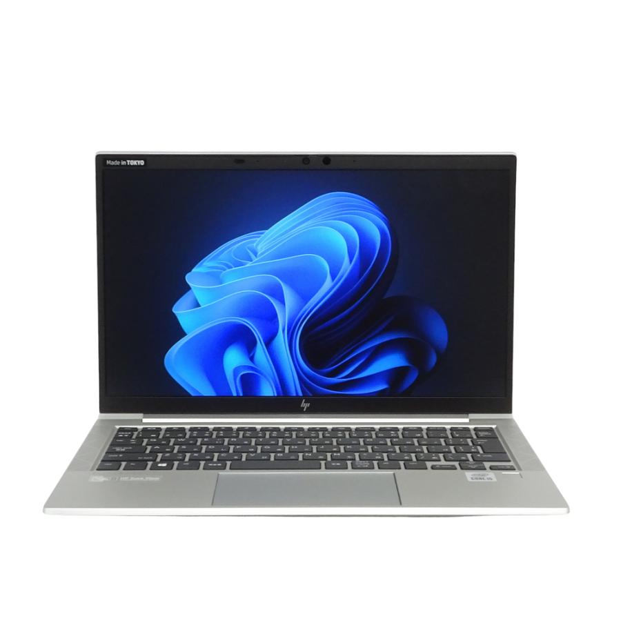 ノートパソコン 中古 Aランク 良品 Win11 Pro i5 第10世代 カメラ付き HP EliteBook 830 G7 8GB 256GB SSD NVMe 13.3インチ フルHD 顔認証 指紋認証 Wi-Fi6 B5の画像