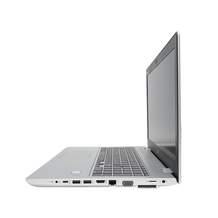 ノートパソコン 中古 Aランク 良品 i7 第8世代 Win11 Pro カメラ付き HP ProBook 650 G5 8GBメモリ 256GB NVMe SSD 15.6インチ フルHD 指紋認証 テンキー A4の画像
