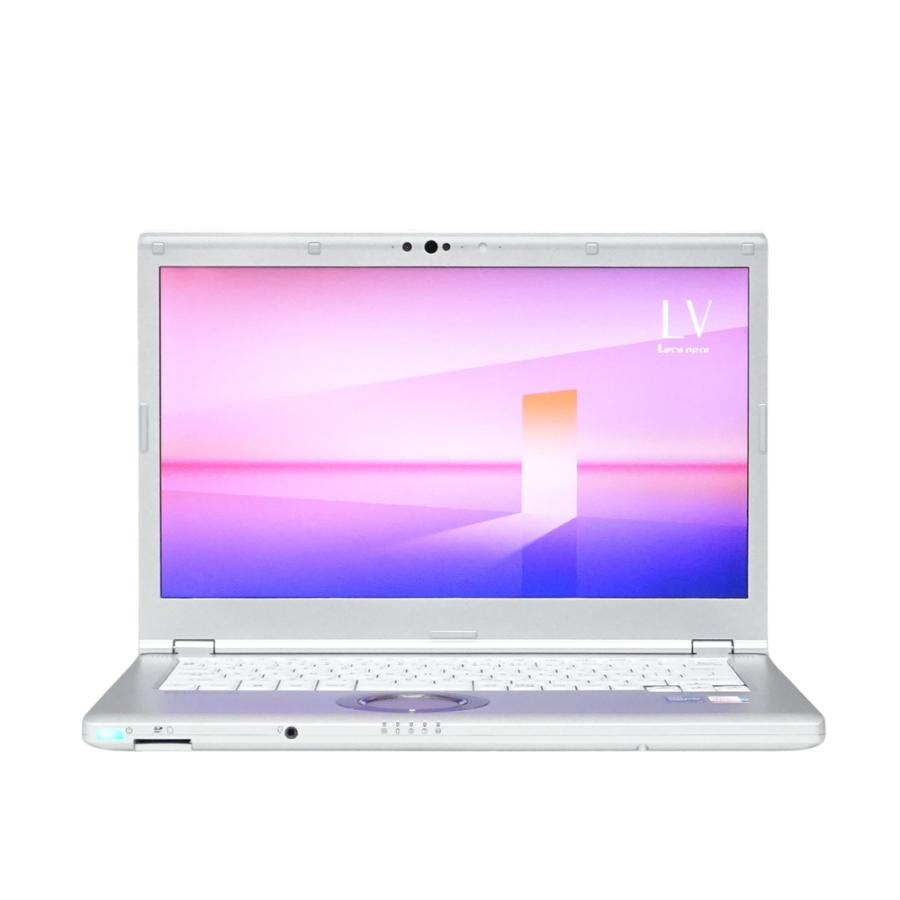 16GBメモリ 512GB SSD ノートパソコン 中古 Bランク i7 第11世代 Win11 Pro Panasonic Let's note LV1 顔認証 カメラ付き 14インチ Thunderbolt4 軽い A4 中古PCの画像