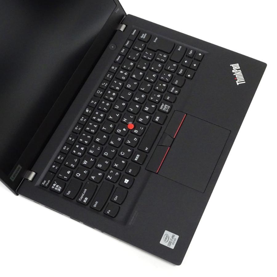 ThinkPad ノートパソコン 中古 Win10 i7 第10世代 512GB NVMe SSD 顔
