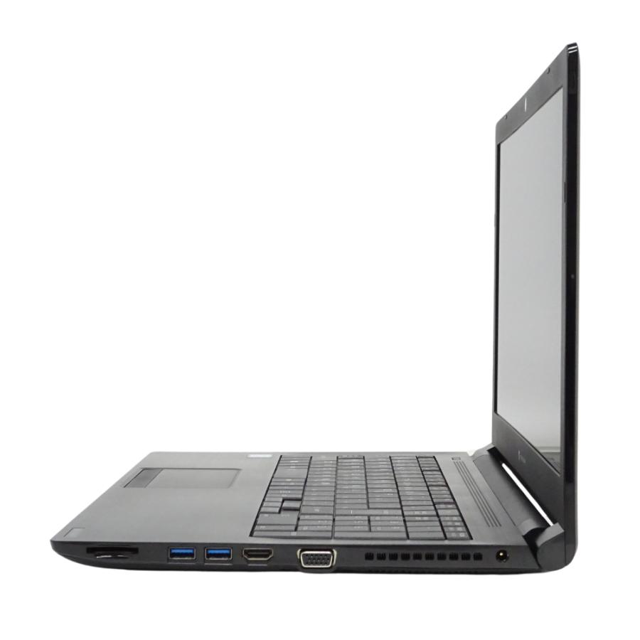 16GBメモリ ノートパソコン 中古 Cランク 訳あり Win11 Pro i5 第8世代 カメラ付き dynabook B65 256GB SSD DVD 15.6インチ テンキー A4の画像