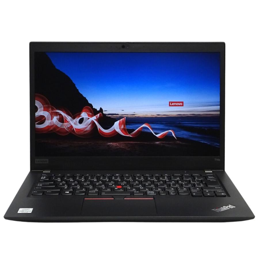 16GBメモリ ノートパソコン 中古 Cランク 訳あり Win11 Pro i7 第10世代 512GB SSD NVMe 顔認証 カメラ付き Lenovo ThinkPad T14s 14インチ FHD A4 中古PCの画像