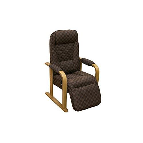 華麗 リクライニングチェア 高さ調節 リビング座椅子ナチュラル S3-07NA 座椅子、高座椅子