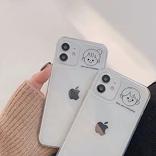 受注生産品 カップル 韓国 Iphoneケース Saymi クリア スマホ 携帯カバー 携帯ケース Iphoneカバー キャラクター かわいい 透明 マルチ対応ケース Www Sustentec Com Br