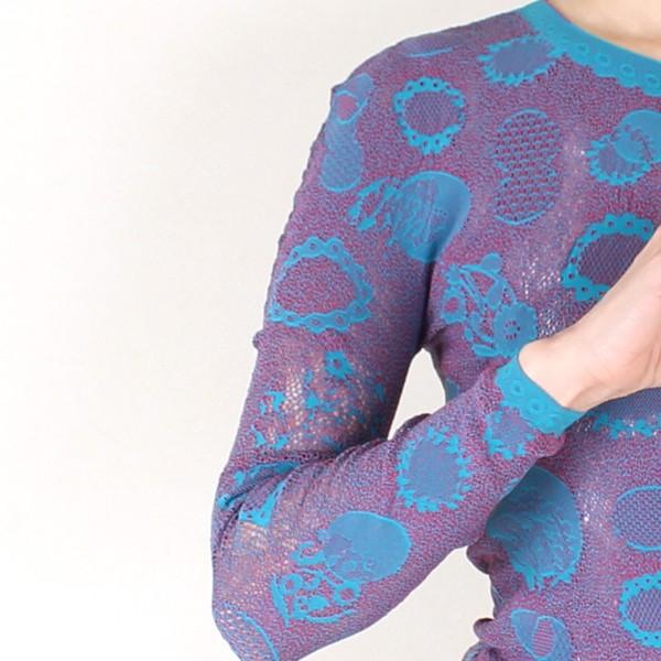 M.&KYOKO（エムアンドキョウコ） 佐藤繊維 M&KYOKO ブルーピンク