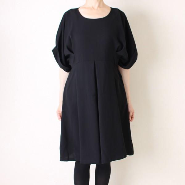 コテラック Cotelac 黒デザインワンピース : 801000424000 : セレクト  