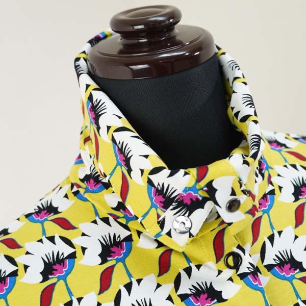 マークケイン MARCCAIN マスタード花柄カットソー : セレクトショップ 