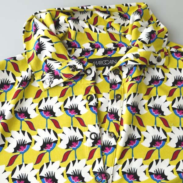 マークケイン MARCCAIN マスタード花柄カットソー : セレクトショップ 