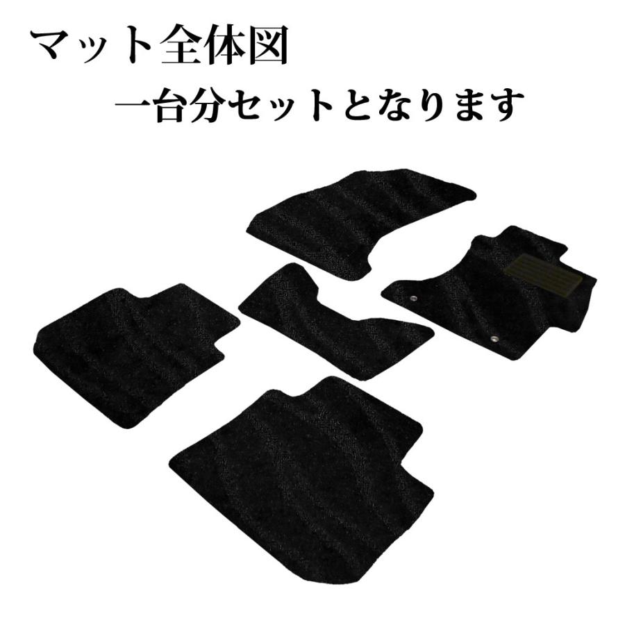 【まっちん】スバル　WRX S4 STI　VA系　フロアマット　ブラック まっちん】スバル WRX S4 STI VA系 フロアマット ブラック