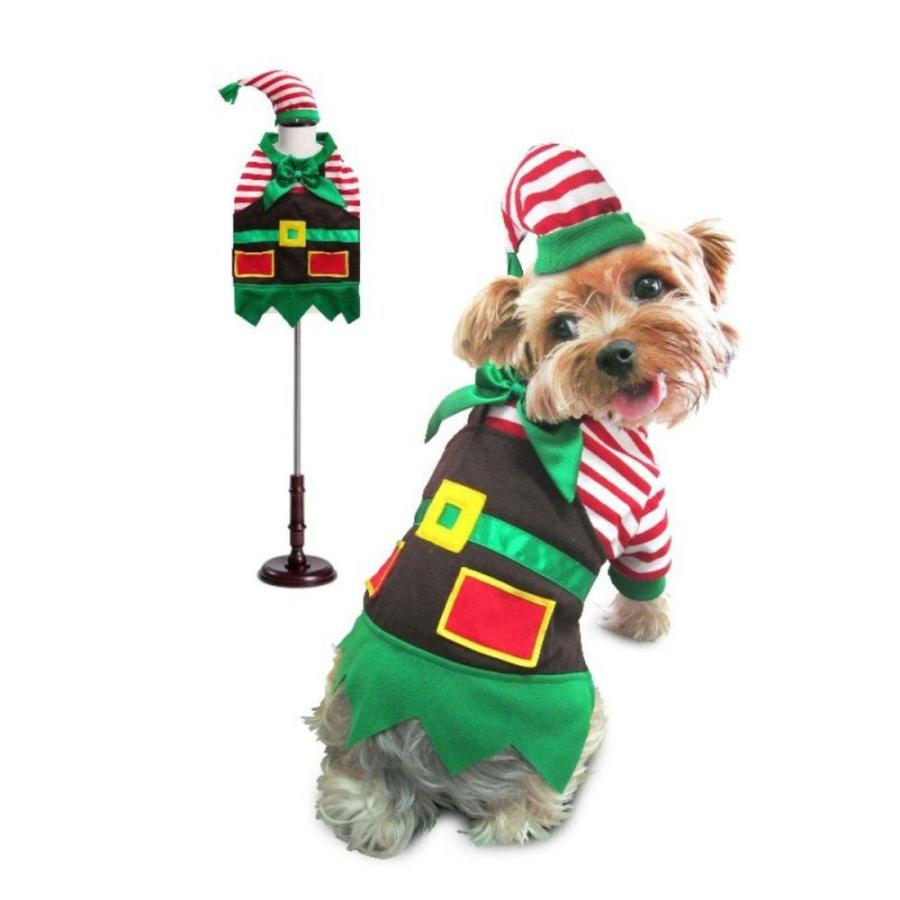 日本セール Puppe Love パピーラブ ペットグッズ 犬用品 ウェア Santa S Elf Dog Costume オンラインストア販促品 Ssl Daikyogo Or Jp