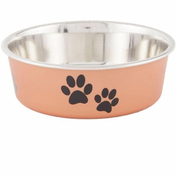 色々な 犬用品 Pets Loving ロビングペット 食器 フードボウル Medium Copper Metallic Bowl Pet Bowls Bella 食器 フードボウル 犬用品 ペットグッズ ロビングペット Pets Loving オーナーズグッズ Smssvg Org