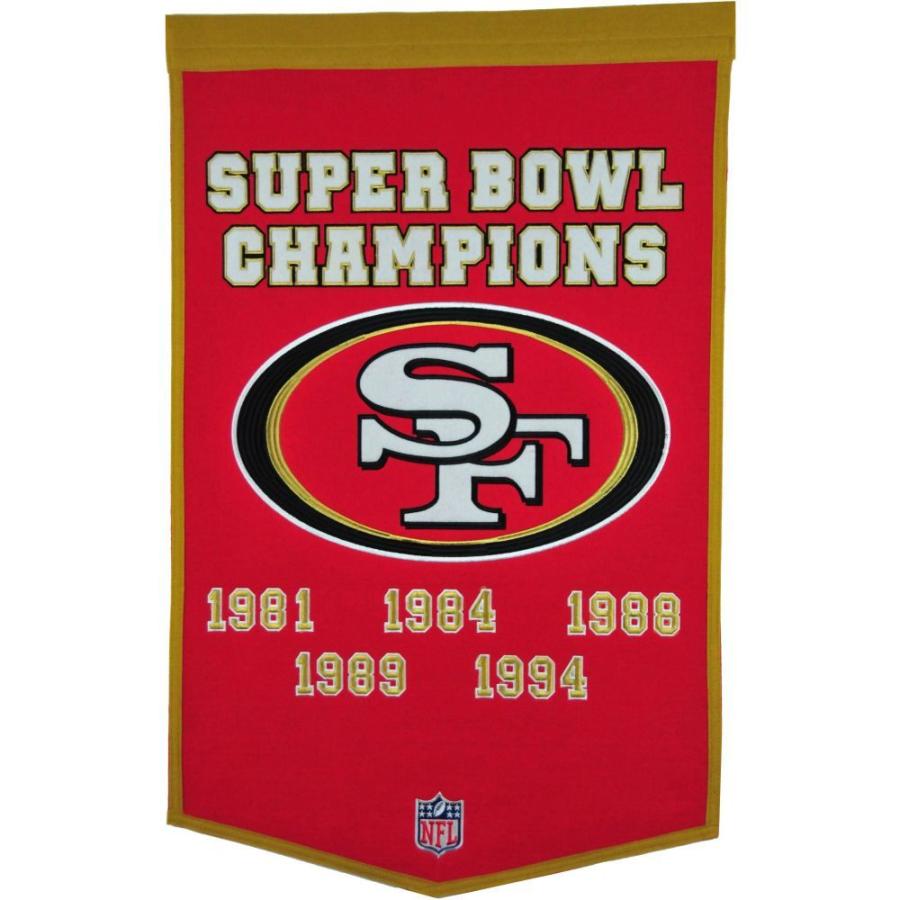 サンフランシスコフォーティナイナーズ San Francisco 49ers グッズ Dynasty Banner Td Ff216cbd09 フェルマート Fermart ホビー 通販 Yahoo ショッピング