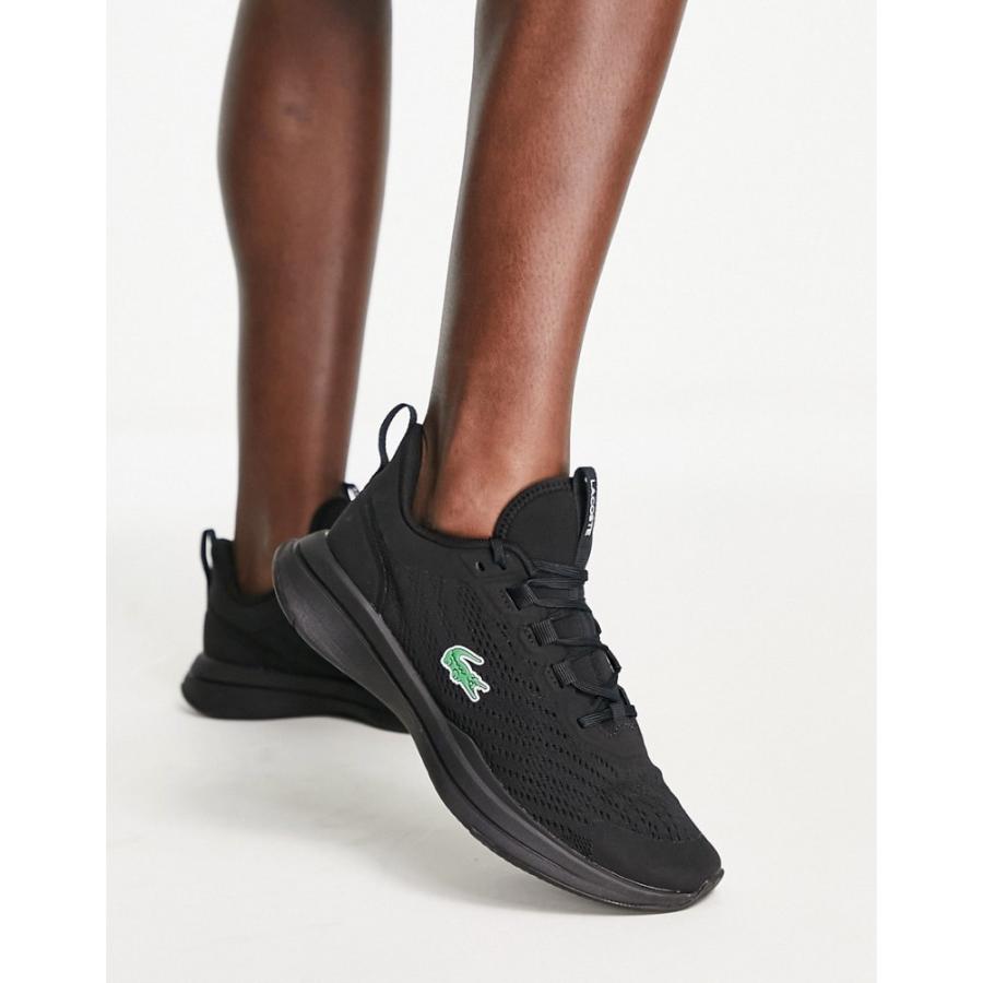 半額sale ラコステ Lacoste レディース スニーカー シューズ 靴 Runner Spin Trainers In Black ブラック その他シューズ サイズ Uk6 Perfiminas Com Br