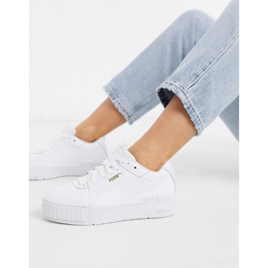 高い品質 スニーカー レディース Puma プーマ シューズ 靴 レディース スニーカー プーマ Puma シューズ 靴 ホワイト White In Trainers Chunky Sport Cali シューズ