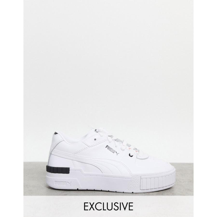 激安 Sport Cali シューズ 靴 スニーカー レディース Puma プーマ シューズ 靴 レディース スニーカー プーマ Puma Repeat ホワイト ブラック Black And White In Trainers Cat シューズ Dagl Tg
