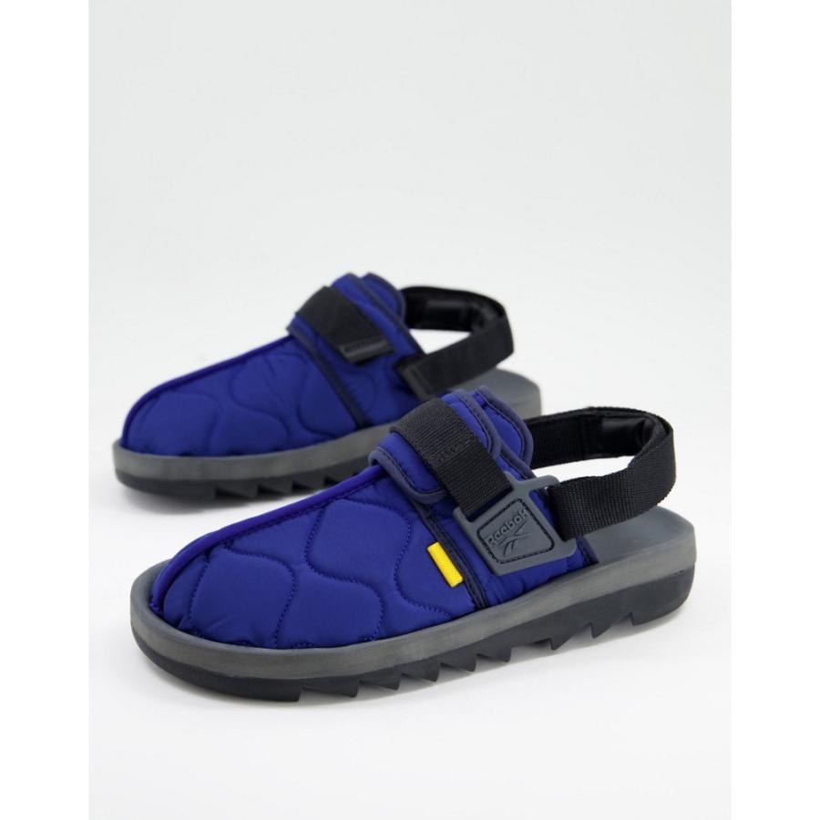 最安値で Beatnik シューズ 靴 サンダル メンズ Reebok リーボック シューズ 靴 メンズ サンダル リーボック Reebok Quilted ブルー Blue Cobalt In Sandals サンダル Rankinengineering Com