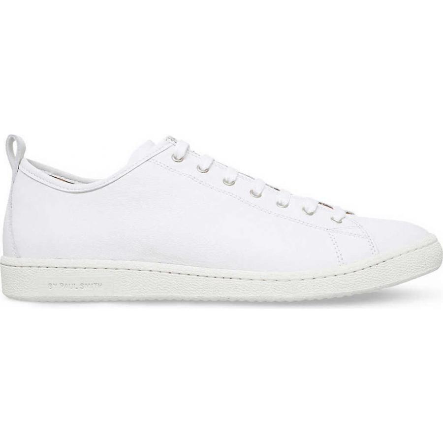 新しいコレクション Paul White Trainers Leather Miyata シューズ 靴 スニーカー メンズ Smith Paul ポールスミス シューズ 靴 メンズ スニーカー ポールスミス Smith シューズ