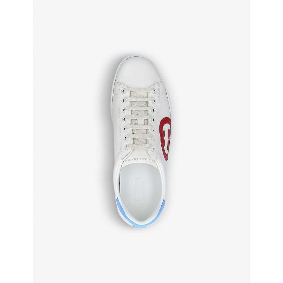 21新春福袋 グッチ シューズ 靴 メンズ スニーカー グッチ Gucci Gucci White Red Trainers Mid Top Leather Colour Blocked Ace New シューズ 靴 スニーカー メンズ シューズ Www Affaires Sociales Gouv Cg