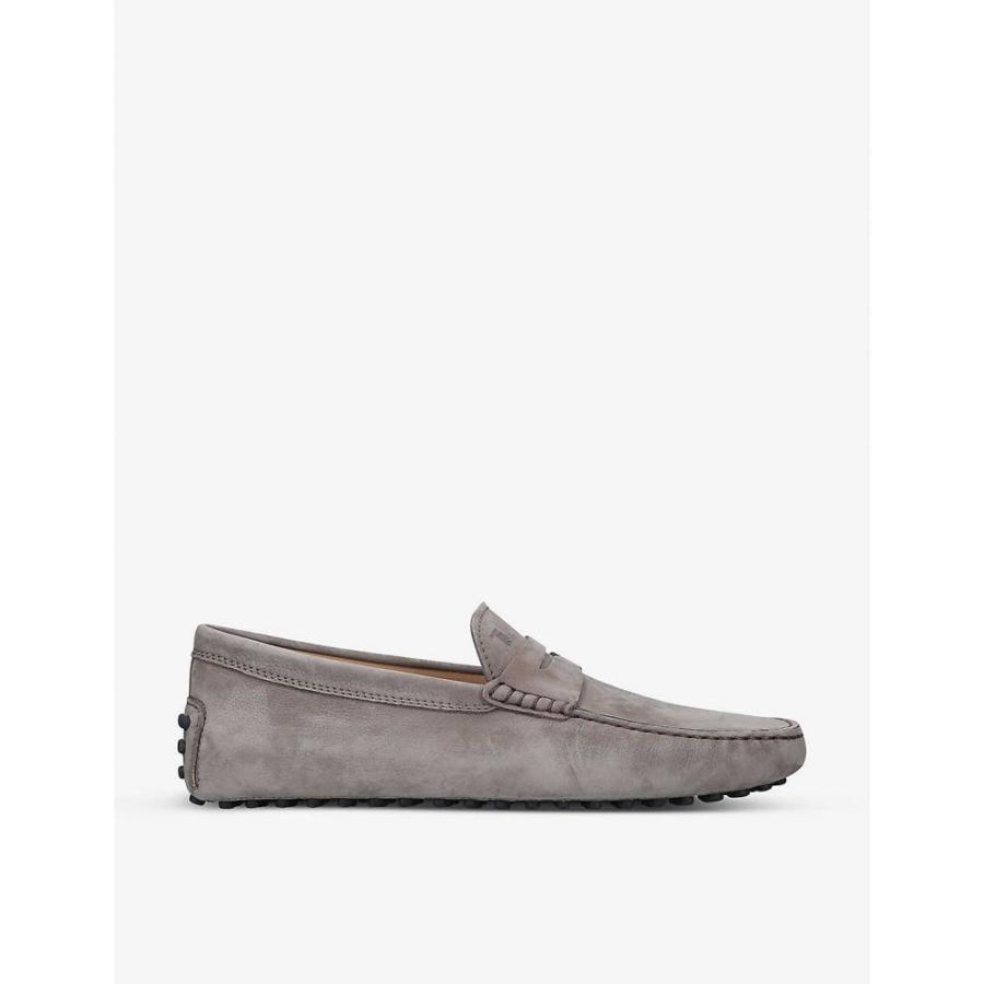 公式 ローファー ドライビングシューズ メンズ シューズ メンズ Fermart Tods Ap5 490 フェルマート ローファー シューズ 靴 Driver Loafers Taupe Suede Driver トッズ ドライビングシューズ