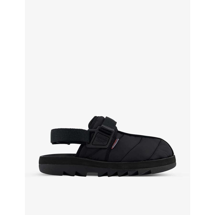 適切な価格 Beatnik シューズ 靴 サンダル メンズ Reebok リーボック シューズ 靴 メンズ サンダル リーボック Reebok Quilted Primaloft Black Sandals Nylon Padded サンダル Www Rankinengineering Com